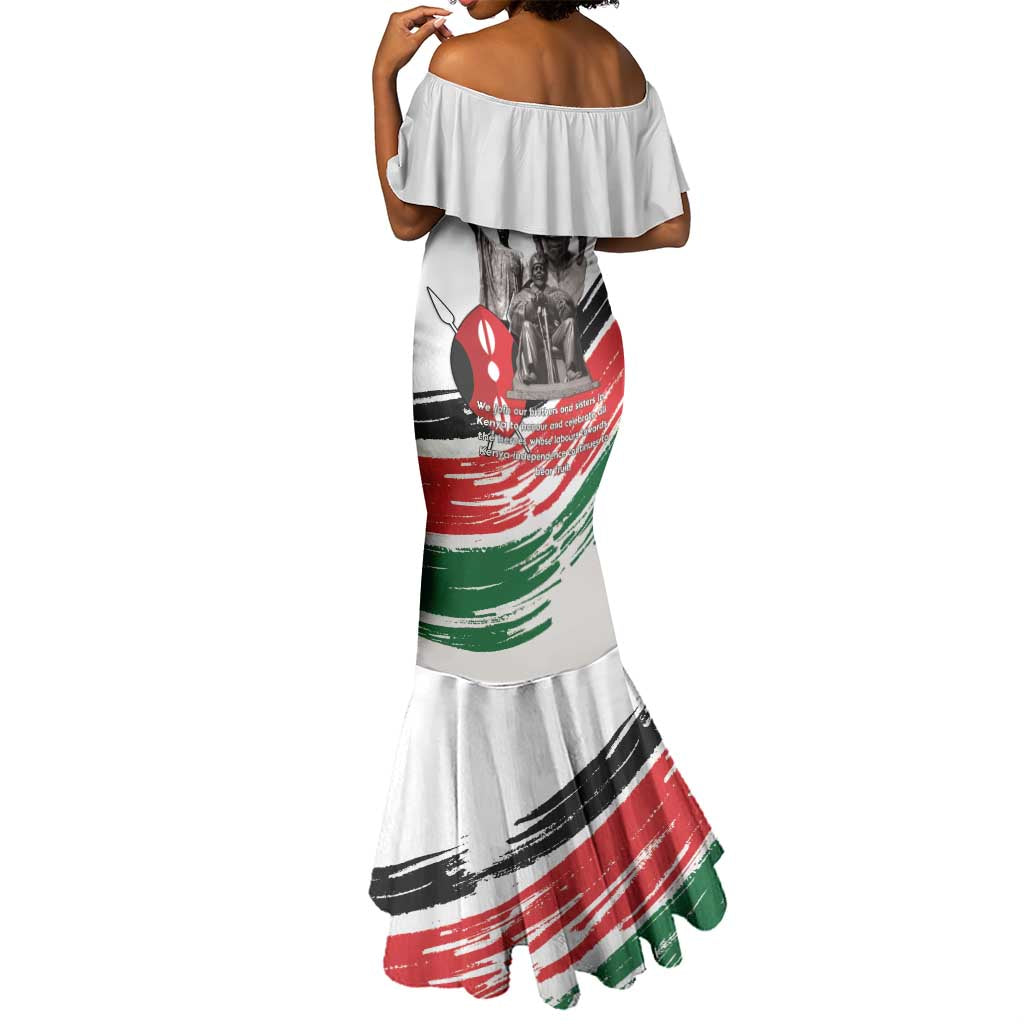 Happy Kenya Heroes Day Mermaid Dress Kenyan Heroes - African Pride