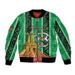 Burkina Faso Martyrs Day Personalized Bomber Jacket Monument des Heros Nationaux - African Pride
