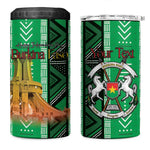 Burkina Faso Martyrs Day Personalized 4 in 1 Can Cooler Tumbler Monument des Heros Nationaux - African Pride