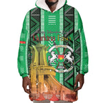 Burkina Faso Martyrs Day Personalized Wearable Blanket Hoodie Monument des Heros Nationaux - African Pride
