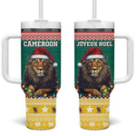 Cameroon Christmas Tumbler With Handle Lion African Santa