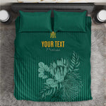 Custom South Africa Cricket Bedding Set Come On Proteas