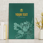 Custom South Africa Cricket Canvas Wall Art Come On Proteas