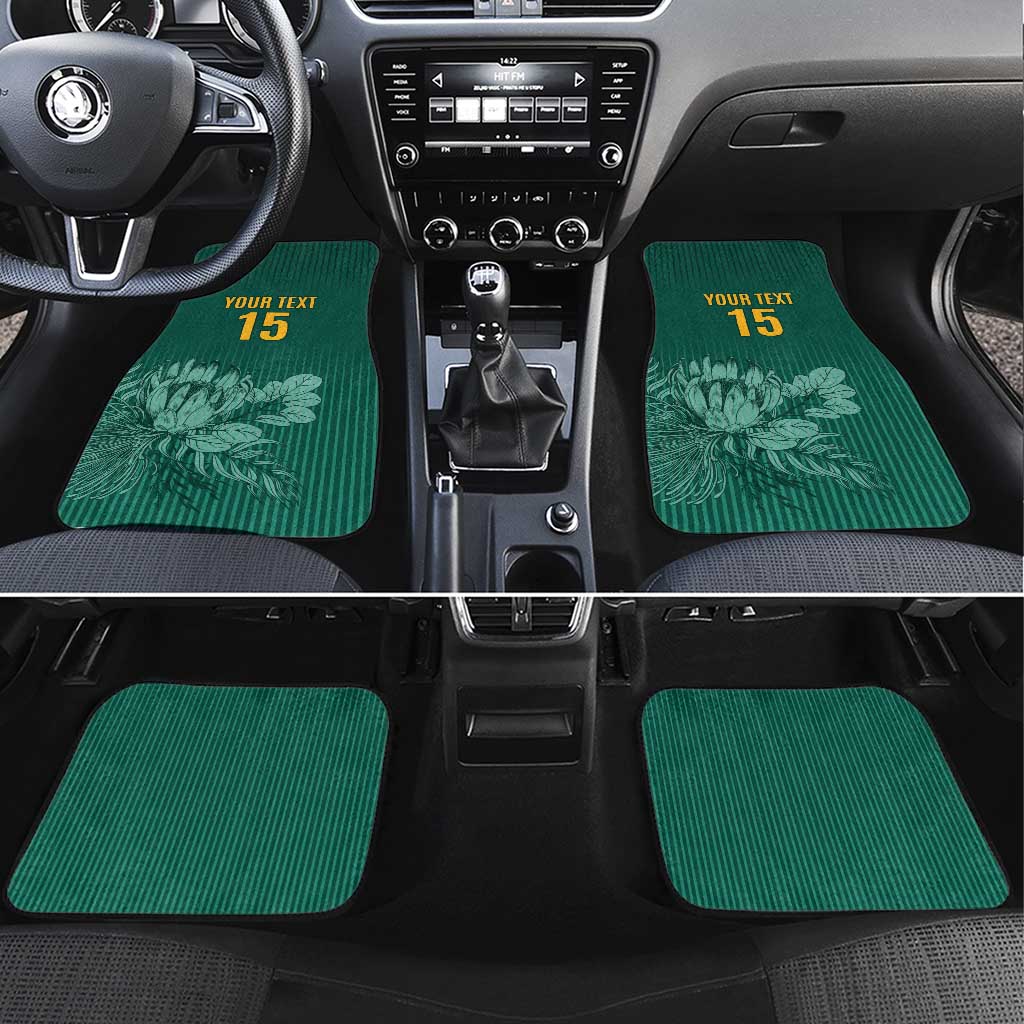 Custom South Africa Cricket Car Mats Come On Proteas