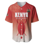 Kenya Football Custom Baseball Jersey Go Harambee Stars Go