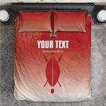 Kenya Football Custom Bedding Set Go Harambee Stars Go