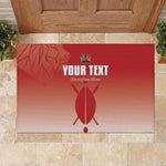 Kenya Football Custom Rubber Doormat Go Harambee Stars Go