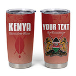 Kenya Football Custom Tumbler Cup Go Harambee Stars Go