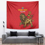 Custom Ethiopia Football Tapestry Go Champions