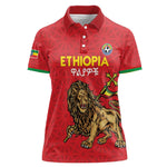 Custom Ethiopia Football Women Polo Shirt Go Champions