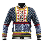Toghu Bamenda Baseball Jacket Cameroon Traditional Pattern