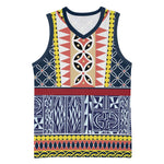 Toghu Bamenda Basketball Jersey Cameroon Traditional Pattern - African Pride