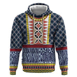 Toghu Bamenda Hoodie Cameroon Traditional Pattern