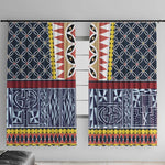 Toghu Bamenda Window Curtain Cameroon Traditional Pattern