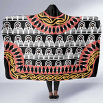 Cameroon Hooded Blanket Toghu Traditional Pattern