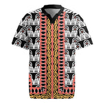 Cameroon Rugby Jersey Toghu Traditional Pattern