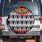 Cameroon Spare Tire Cover Toghu Traditional Pattern