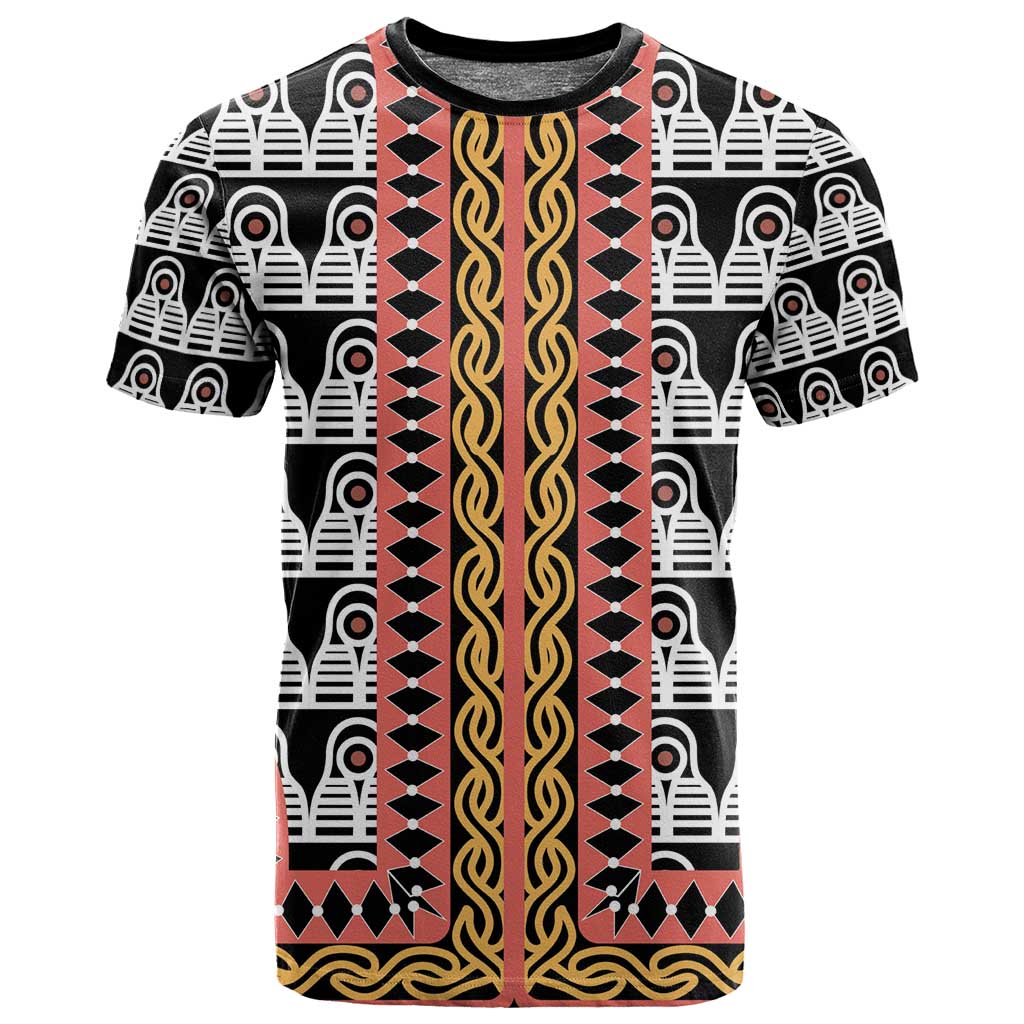 Cameroon T shirt Toghu Traditional Pattern
