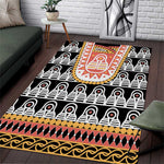 Cameroon Traditional Toghu Pattern Area Rug