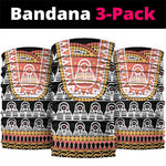 Cameroon Traditional Toghu Pattern Neck Gaiter - African Pride