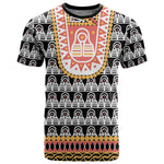 Cameroon Traditional Toghu Pattern T shirt