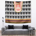 Cameroon Traditional Toghu Pattern Tapestry