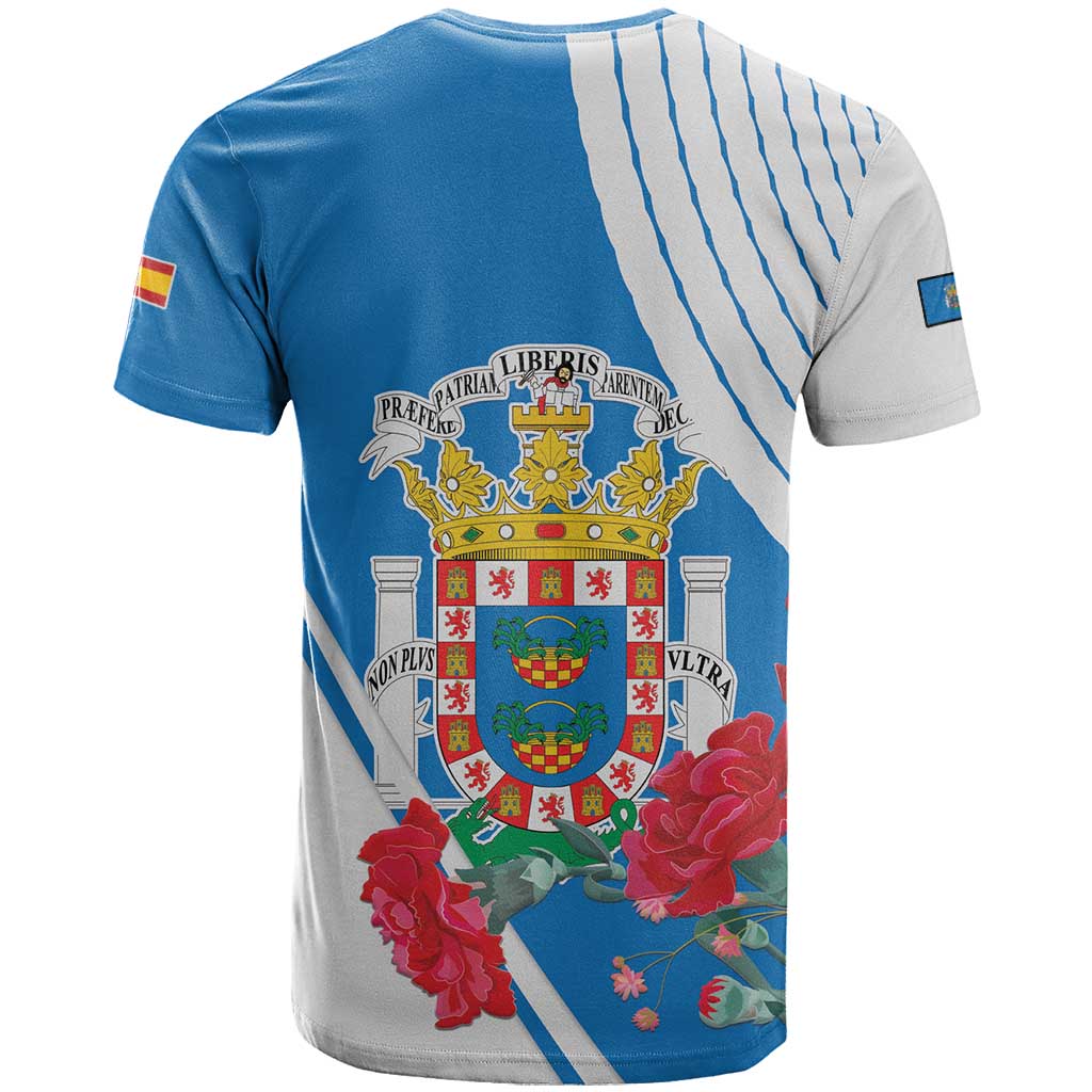 Melilla Spain T shirt Coat Of Arms With Map