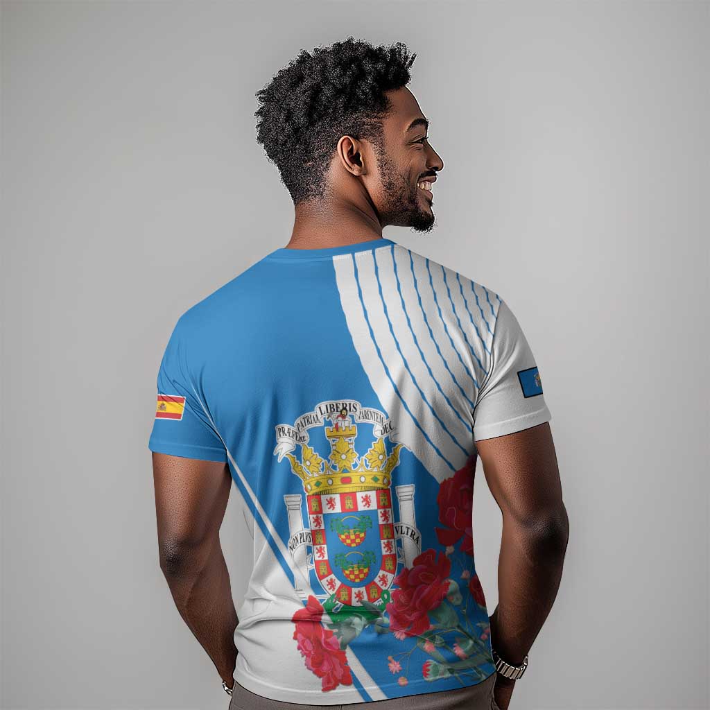 Melilla Spain T shirt Coat Of Arms With Map