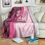 Breast Cancer Awareness Blanket Think Pink - African Pattern - African Pride