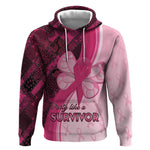 Breast Cancer Awareness Hoodie Think Pink - African Pattern - African Pride