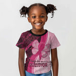 Breast Cancer Awareness Kid T shirt Think Pink - African Pattern - African Pride