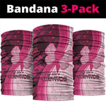 Breast Cancer Awareness Neck Gaiter Think Pink - African Pattern - African Pride