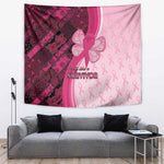 Breast Cancer Awareness Tapestry Think Pink - African Pattern - African Pride