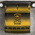 Afro Christmas Buffalo Soldiers Bedding Set 10th Cavalry Regiment - African Pride
