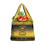 Afro Christmas Buffalo Soldiers Grocery Bag 10th Cavalry Regiment - African Pride