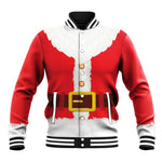 Black Santa Costume Baseball Jacket Christmas Holiday Cosplay - African Pride