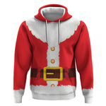 Black Santa Costume Hoodie Christmas Holiday Cosplay - African Pride