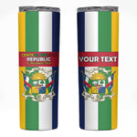 Personalized CAR Republic Day Skinny Tumbler Zo Kwe Zo - African Pride