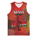 Kenya Athletics Basketball Jersey Go Champions Go - African Pride
