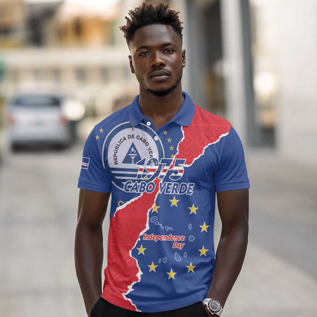 Happy Cabo Verde Polo Shirt 50th Anniversary of Independence