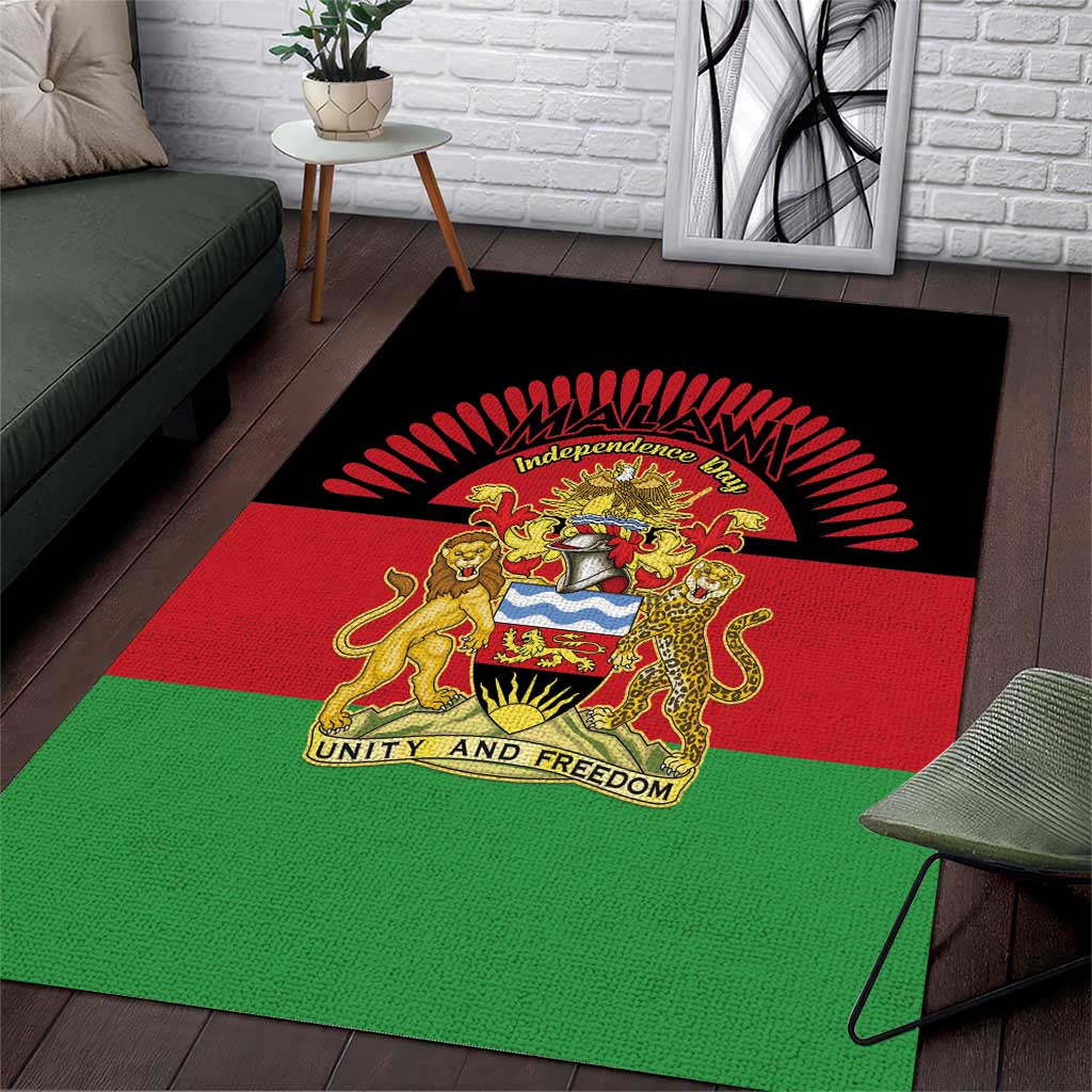 Happy Malawi Independence Day Area Rug