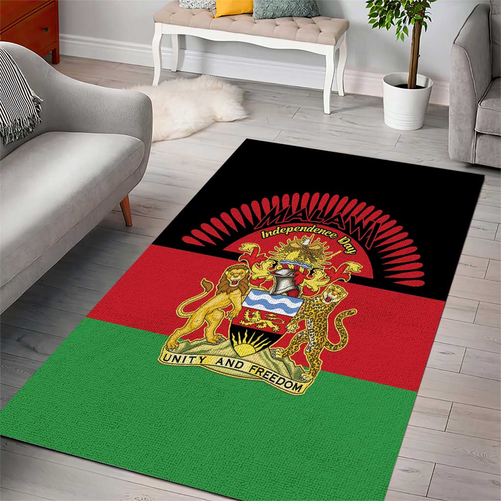 Happy Malawi Independence Day Area Rug