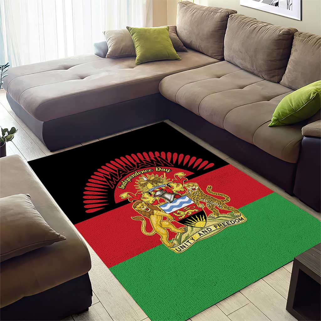 Happy Malawi Independence Day Area Rug