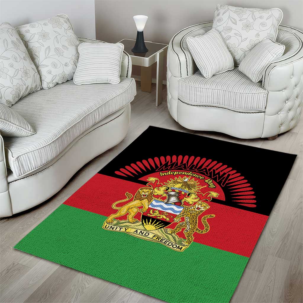 Happy Malawi Independence Day Area Rug