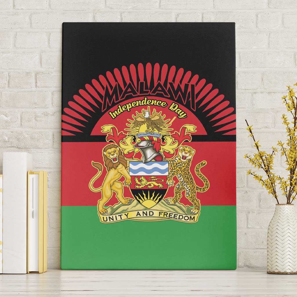 Happy Malawi Independence Day Canvas Wall Art