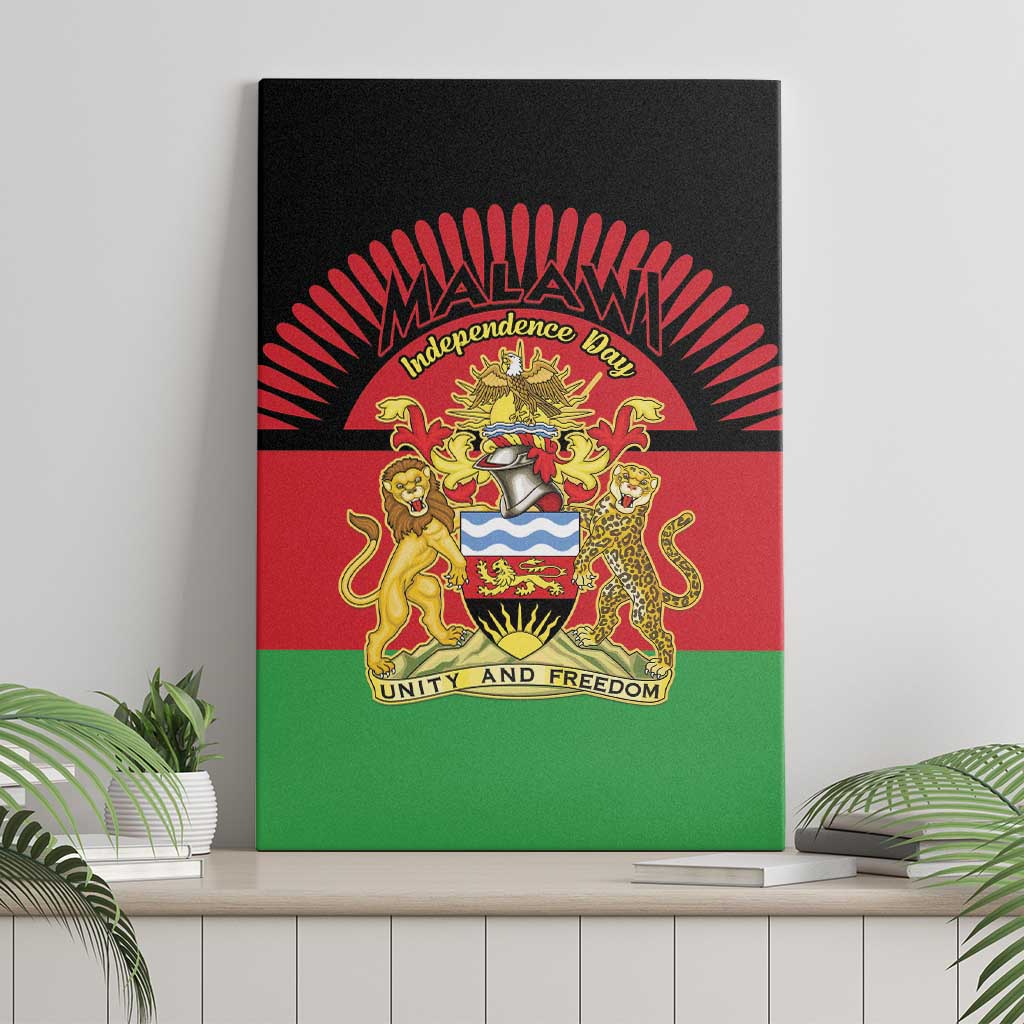 Happy Malawi Independence Day Canvas Wall Art