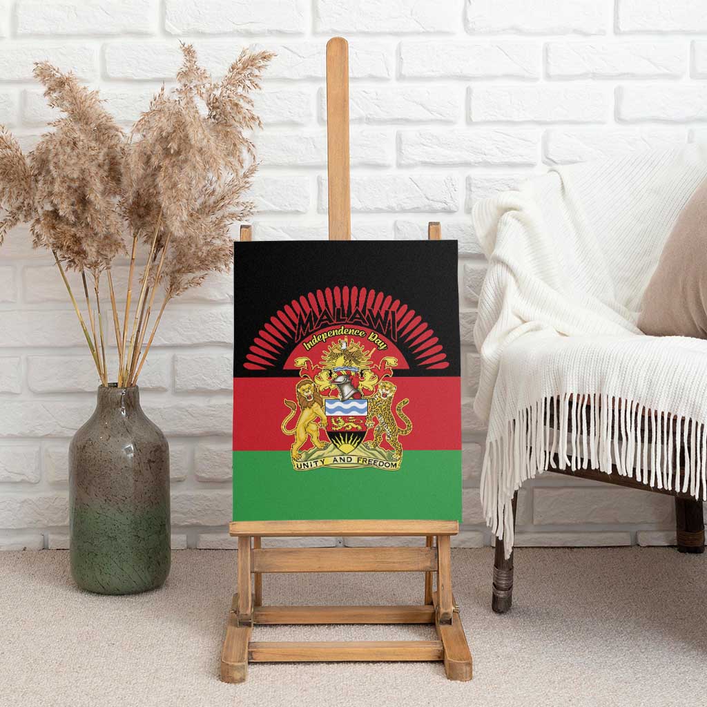 Happy Malawi Independence Day Canvas Wall Art