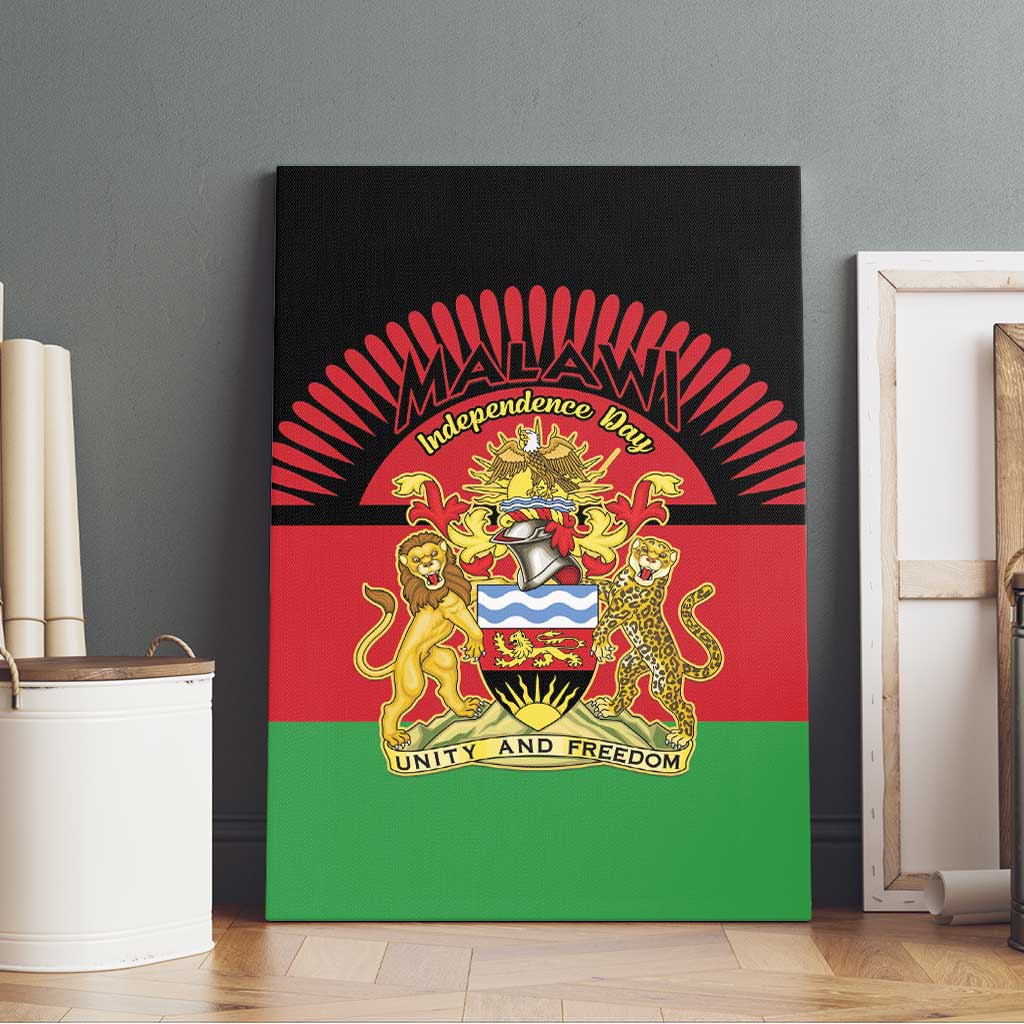Happy Malawi Independence Day Canvas Wall Art