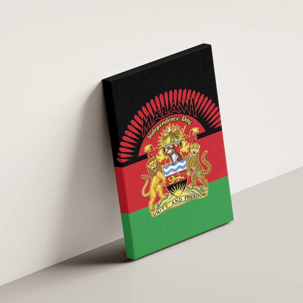 Happy Malawi Independence Day Canvas Wall Art