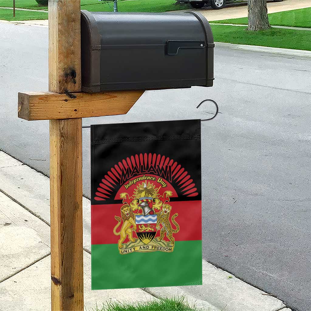 Happy Malawi Independence Day Garden Flag